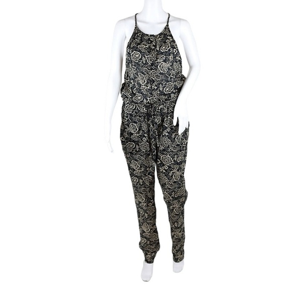 ISABEL MARANT ÉTOILE Printed Relaxed Cotton Jumpsuit - Picture 5 of 15